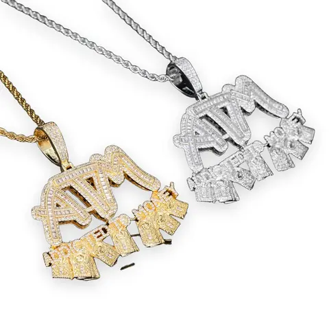 ATM Addicted To Money Pendant
