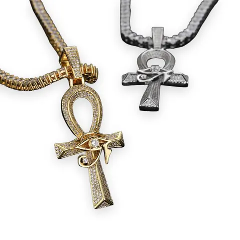 Eye of Horus Ankh Pendant