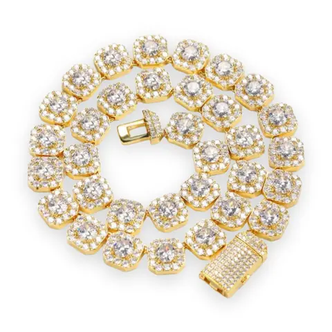 Octagon Halo Cluster Chain
