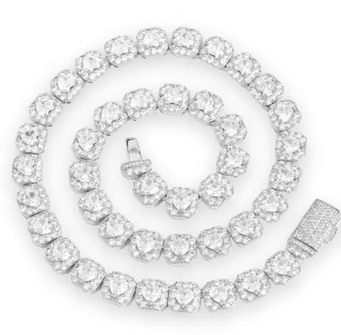Round Halo Cluster Chain